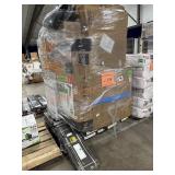 Toilet, Attic Ladder, Round Shower Base