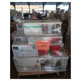 Christmas decorations pallet lot