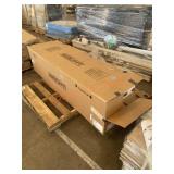 Steel Saddle Box-Full Size-White