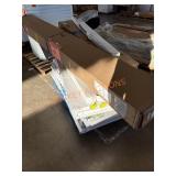 Glass Shower Doors, Rug, Downspouts