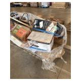 Window, Wheelbarrow, Storage Cabinet