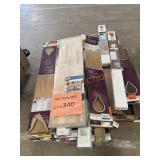Misc Remnant Flooring & Blinds, Butcher Block