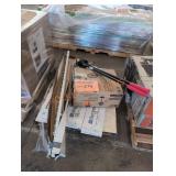 Flooring, Post Hole Digger, Fan Pallet Lot