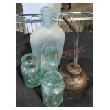 Glassware Lot and Oiling Can