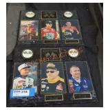 Jeff Gordon and Mark Martin plaques - Qty 2