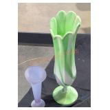 Glass vases - Qty 2