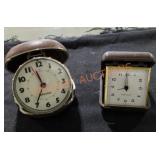 Vintage Westclox Travel Alarms - Qty 2