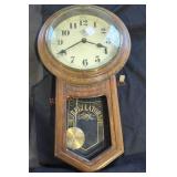 Elgin regulator wall clock