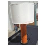 Vintage geometric table lamp