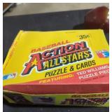 Baseball Puzzle& Cards Lot