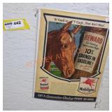 Vintage Mobilgas Advertisement