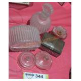 Variety Glassware Trinkets Lot