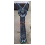 Cat statue 40in H