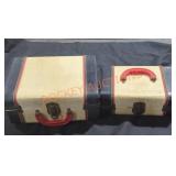 Vintage decorative suitcases