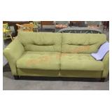 Mid-Century Modern Green couch
