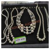 Pearl Necklace Lot