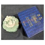 Floris Soap Dish and Porcelain Container