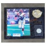 Ki-jana Carter Cincinnati Bengals plaque