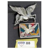 Pegasus belt buckles - Qty 2