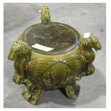 Vintage Pegasus majolica