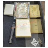 Vintage books and trinkets lot