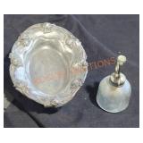 Vintage metal dish and plant mister