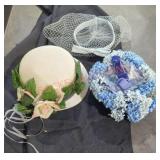 Vintage Ladies Hats - Qty 3