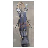Turin Golf clubs and carrier