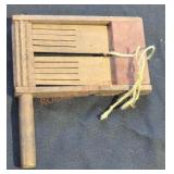 Vintage Wooden ratchet noise maker