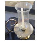 Bawldin brass candle lamp