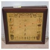 vintage Three Mountaineers Inc. wooden spice rack