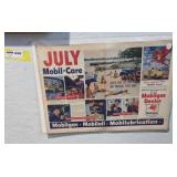 Vintage Mobilgas Advertisement