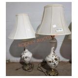 Matching Table Lamps - Qty 2