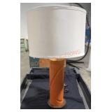 Vintage geometric table lamp