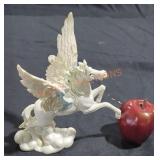 Ceramic Pegasus figurine