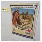 Vintage Mobilgas Advertisement