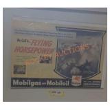 Vintage mobilgas sign