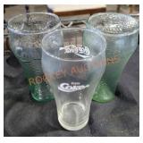 Coca-Cola Glass Lot - Qty 3