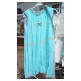 Vintage Blue Dress Size 14