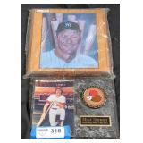 Mickey mantle Plaque