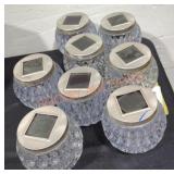Solar Glass Prism Lights - Qty 8