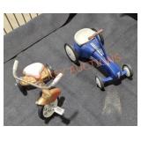 Die Cast Toy Tricycles - Qty 2