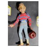 Vintage pull string Steve urkel toy