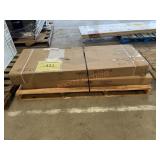 White aluminum patio c