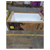 54" Porcelain Finished  Steel Bathtub