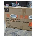 40" Gravel And Bones Eternal Embrace Tombstone