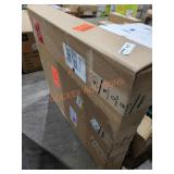 27" x 25" Galvanized Compact Front-Load Drain Pan