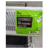 24" Baseboard Diffuser