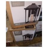 (2) Small Exterior Wall Lantern