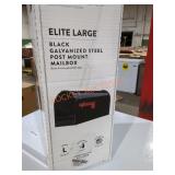 Galvanized Steel Post Mount Mailbox